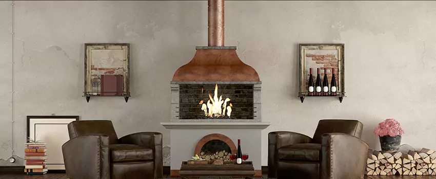 Thelin Hearth Products Providence Pellet Insert Fireplace Installation in Laguna Beach, CA