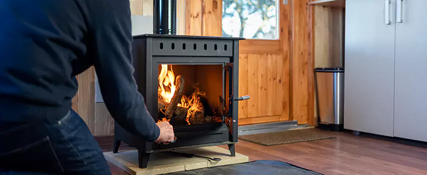 Open Hearth Wood Fireplace Installation in Laguna Beach, CA