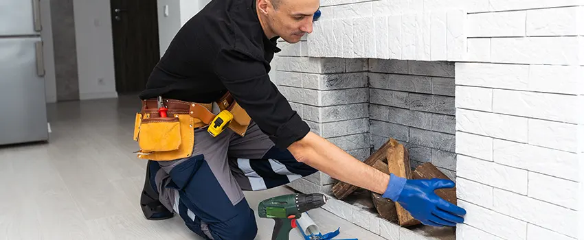 Fireplace Damaged Damper Frame Repair Services in Laguna Beach, California