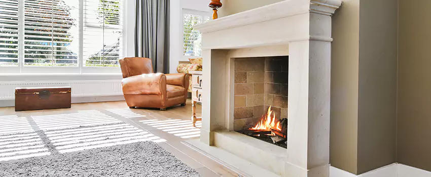 Vintage Fireplace Refacing in Laguna Beach, California