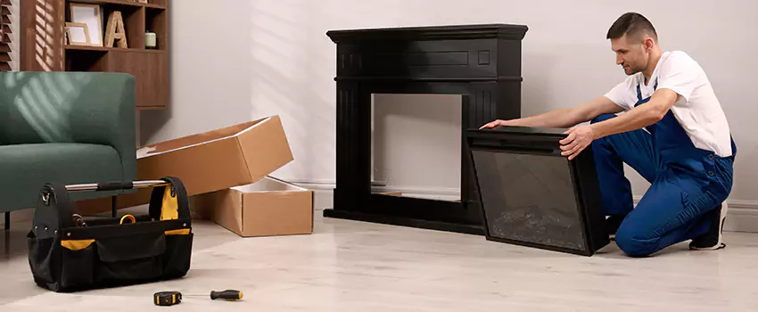 Old Rusted Metal Fireplace Repair And Replacement in Laguna Beach, CA