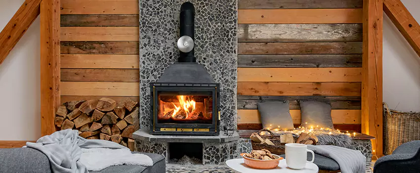 Thelin Hearth Products Direct Vent Gas Stove Fireplace Inspection in Laguna Beach, California